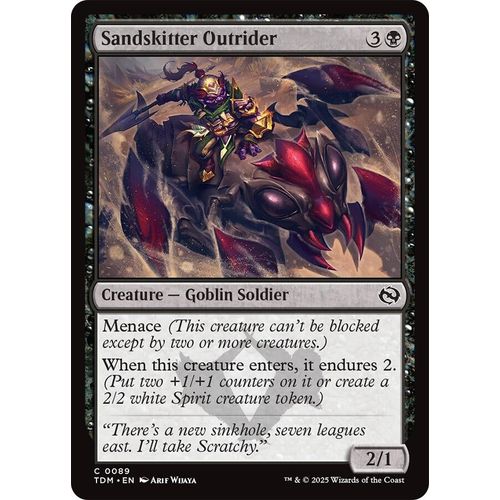 Sandskitter Outrider (89) (Tarkir: Dragonstorm) - PokéBox Australia