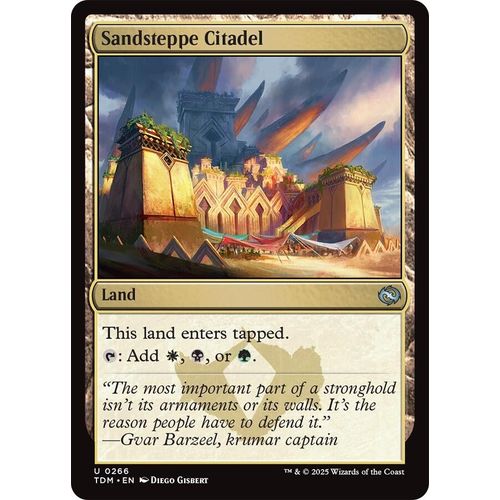 Sandsteppe Citadel (266) (Tarkir: Dragonstorm) - PokéBox Australia