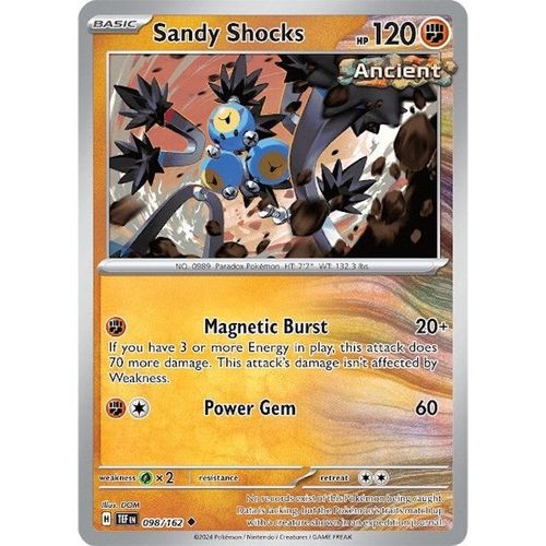 Sandy Shocks (098/162) [SV05: Temporal Forces] - PokéBox Australia