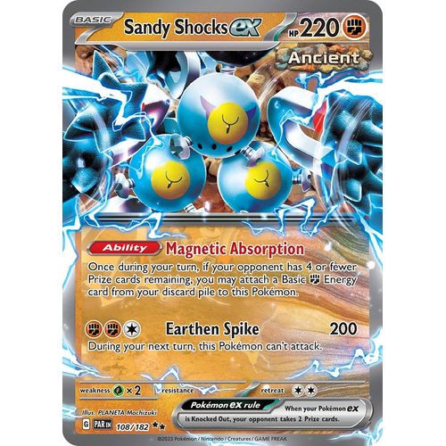Sandy Shocks ex (108/182) [SV04: Paradox Rift] - PokéBox Australia
