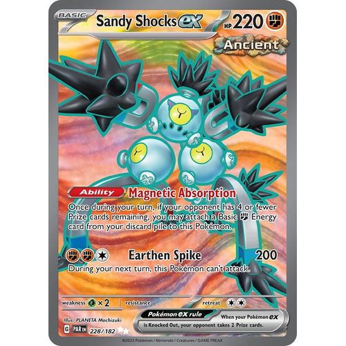 Sandy Shocks ex (228/182) [SV04: Paradox Rift] - PokéBox Australia