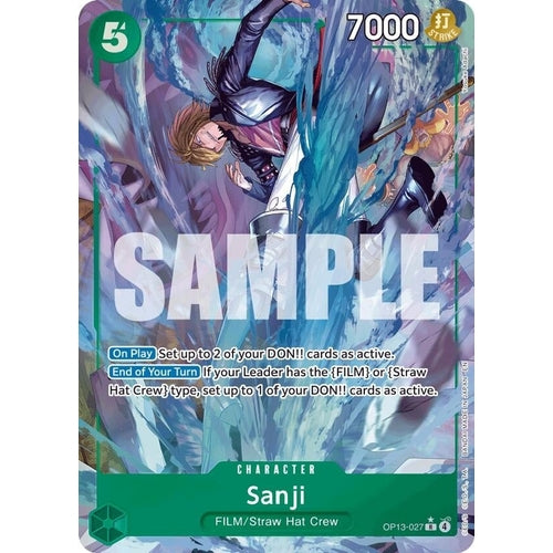 Sanji (Alternate Art) (OP13 - 027) (Carrying On His Will) - PokéBox Australia