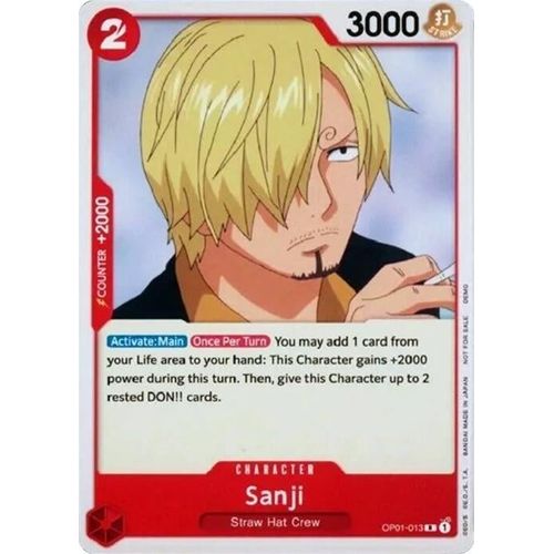 Sanji (OP01 - 013) [One Piece Demo Deck Cards] - PokéBox Australia