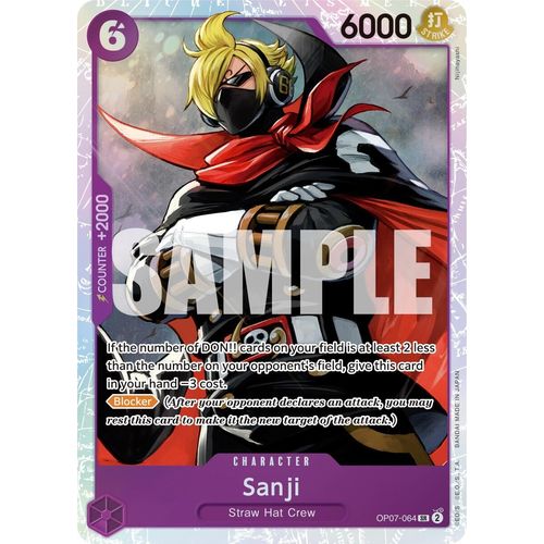 Sanji (OP07 - 064) [500 Years in the Future] - PokéBox Australia