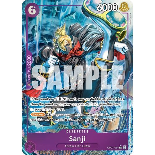Sanji (Parallel) (OP07 - 064) [500 Years in the Future] - PokéBox Australia
