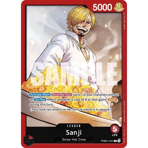 Sanji (PRB01 - 001) (PRB01 - 001) [Premium Booster - The Best - ] - PokéBox Australia