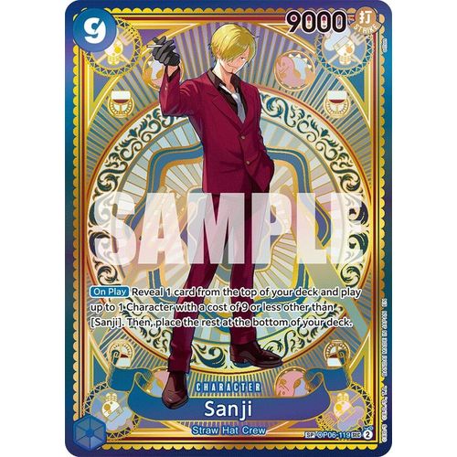 Sanji (SP) (OP06 - 119) [A Fist of Divine Speed] - PokéBox Australia