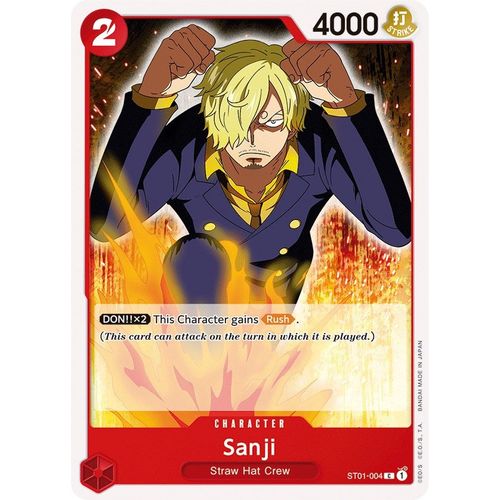 Sanji (ST01 - 004) [Starter Deck 1: Straw Hat Crew] - PokéBox Australia