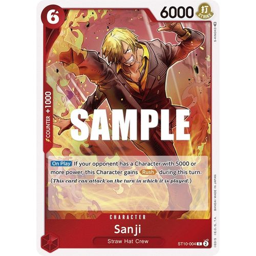 Sanji (ST10 - 004) [Ultra Deck: The Three Captains] - PokéBox Australia