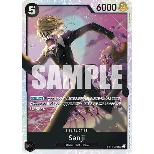 Sanji (ST14 - 003) [Starter Deck 14: 3D2Y] - PokéBox Australia