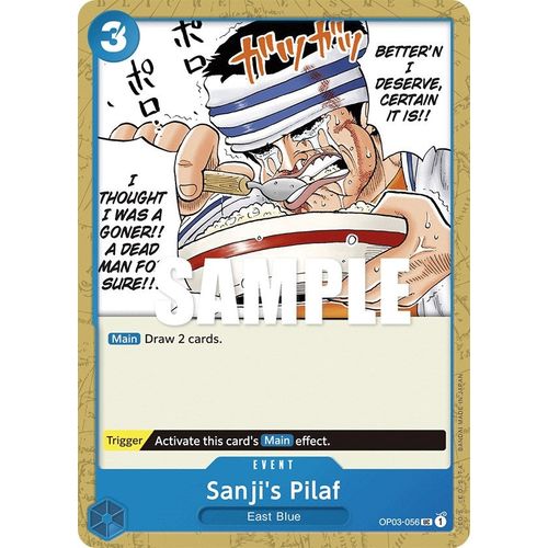 Sanji's Pilaf (OP03 - 056) [Pillars of Strength] - PokéBox Australia