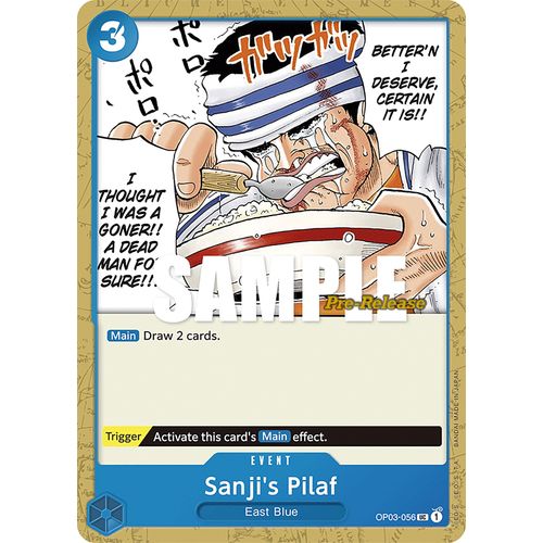 Sanji's Pilaf (OP03 - 056) [Pillars of Strength Pre - Release Cards] - PokéBox Australia