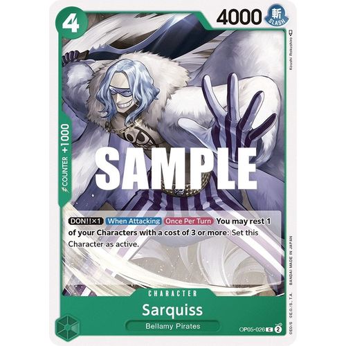 Sarquiss (OP05 - 026) [Awakening of the New Era] - PokéBox Australia