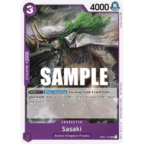 Sasaki (Event Pack Vol. 2) (OP01 - 101) [One Piece Promotion Cards] - PokéBox Australia
