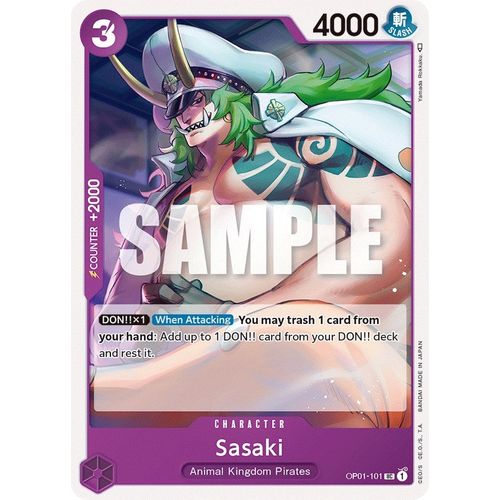 Sasaki (OP01 - 101) [Romance Dawn] - PokéBox Australia