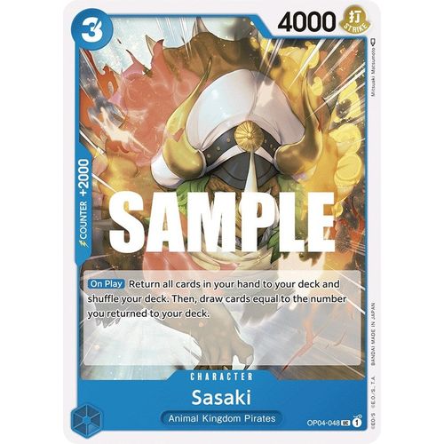 Sasaki (OP04 - 048) [Kingdoms of Intrigue] - PokéBox Australia