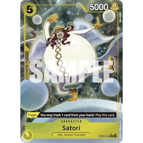 Satori (Full Art) (OP05 - 105) [Premium Booster - The Best - ] - PokéBox Australia