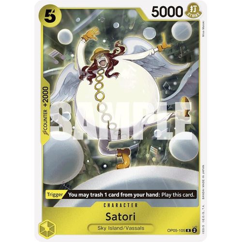 Satori (Reprint) (OP05 - 105) [Premium Booster - The Best - ] - PokéBox Australia