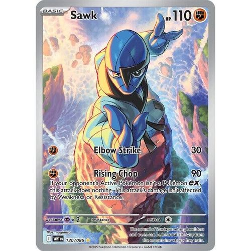 Sawk (130/086) (SV: White Flare) - PokéBox Australia