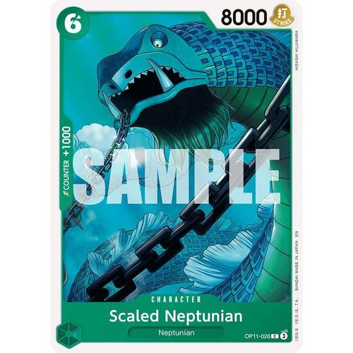 Scaled Neptunian (OP11 - 026) [A Fist of Divine Speed] - PokéBox Australia