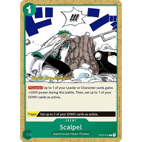 Scalpel (ST02 - 015) [Super Pre - Release Starter Deck 2: Worst Generation] - PokéBox Australia