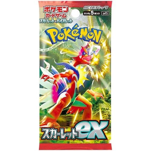 Scarlet EX SV1S Booster Pack - Japanese Pokemon TCG - PokéBox Australia