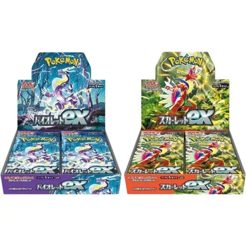Scarlet & Violet EX Booster Box Bundle - Japanese Pokemon TCG - PokéBox Australia
