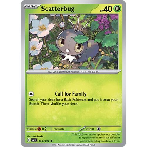 Scatterbug (005/191) [SV08: Surging Sparks] - PokéBox Australia