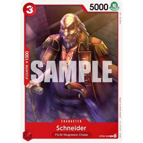 Schneider (OP06 - 008) [Wings of the Captain] - PokéBox Australia