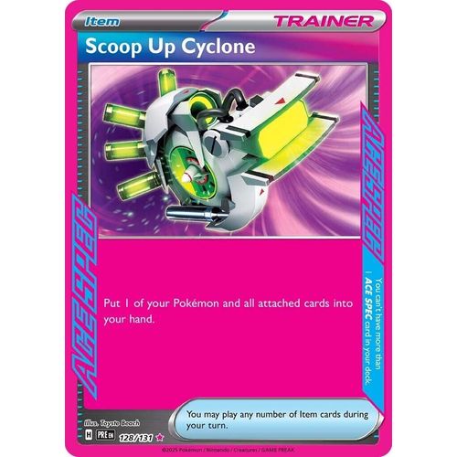 Scoop Up Cyclone (128/131) [SV: Prismatic Evolutions] - PokéBox Australia