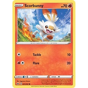 Scorbunny - 031/202 (Premium Collection) (031/202) (Miscellaneous Cards & Products) - PokéBox Australia