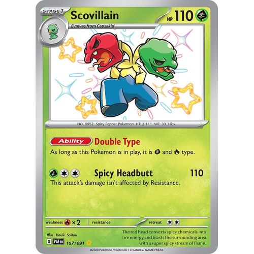 Scovillain (107/091) [SV: Paldean Fates] - PokéBox Australia