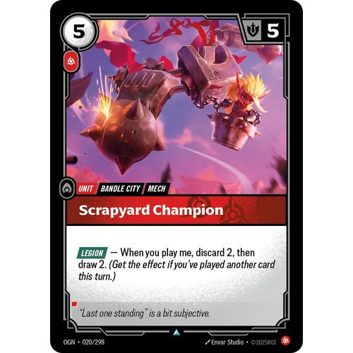 Scrapyard Champion (020/298) (Origins) - PokéBox Australia