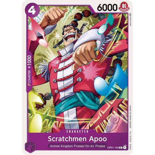 Scratchmen Apoo (OP01 - 103) [Romance Dawn] - PokéBox Australia