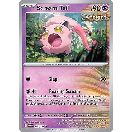 Scream Tail (042/131) [SV: Prismatic Evolutions] - PokéBox Australia