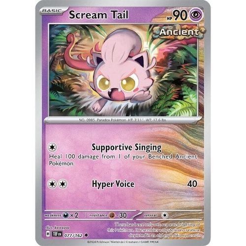 Scream Tail (077/162) [SV05: Temporal Forces] - PokéBox Australia