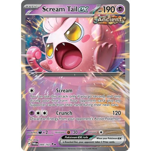 Scream Tail ex (094/167) [SV06: Twilight Masquerade] - PokéBox Australia