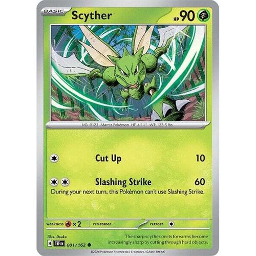 Scyther (001/162) [SV05: Temporal Forces] - PokéBox Australia