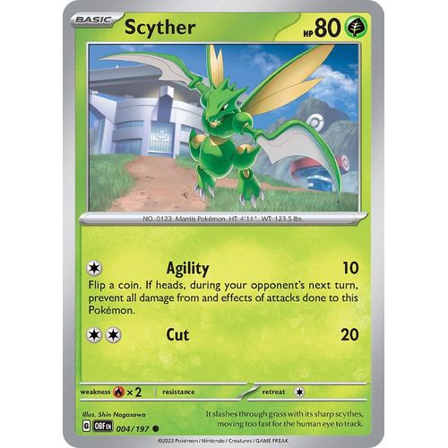 Scyther (004/197) [SV03: Obsidian Flames] - PokéBox Australia