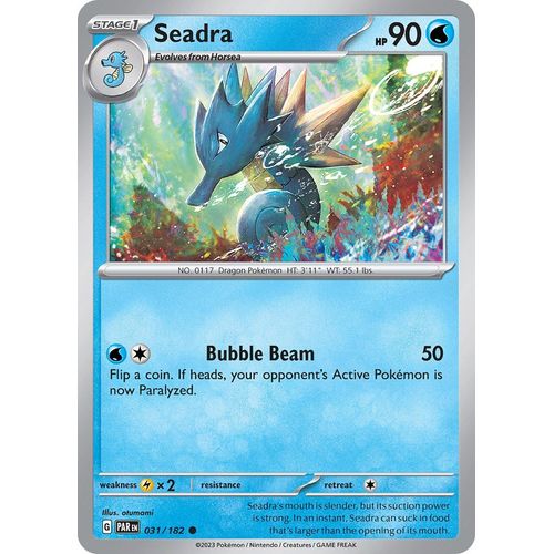 Seadra (031/182) [SV04: Paradox Rift] - PokéBox Australia