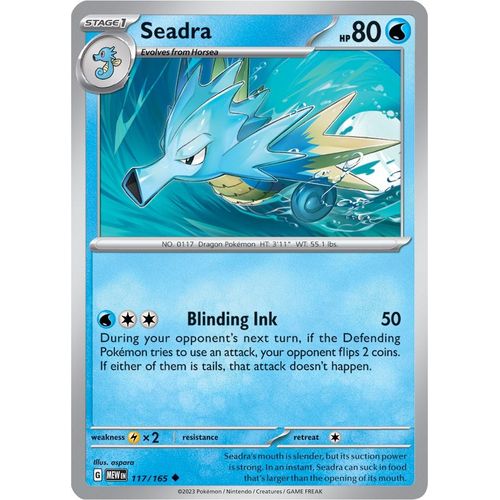Seadra (117/165) [SV: Scarlet & Violet 151] - PokéBox Australia