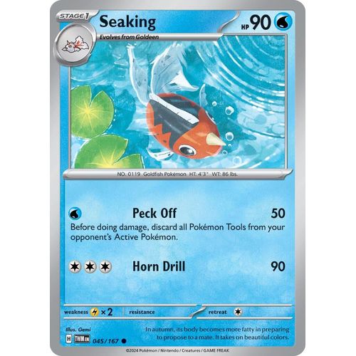 Seaking (045/167) [SV06: Twilight Masquerade] - PokéBox Australia