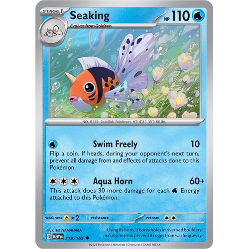 Seaking (119/165) [SV: Scarlet & Violet 151] - PokéBox Australia