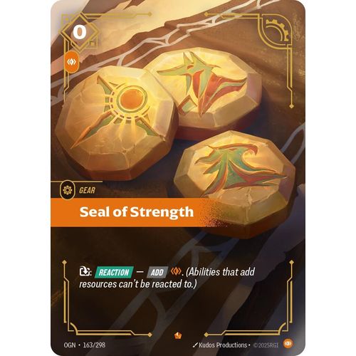 Seal of Strength (163/298) (Origins) - PokéBox Australia