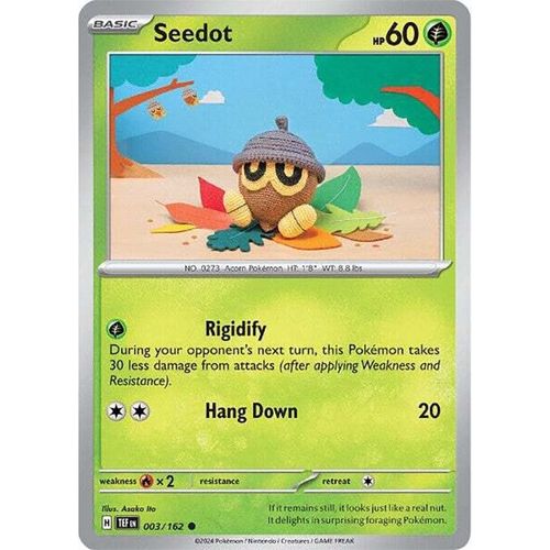 Seedot (003/162) [SV05: Temporal Forces] - PokéBox Australia