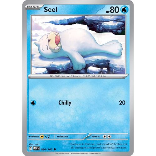 Seel (086/165) [SV: Scarlet & Violet 151] - PokéBox Australia