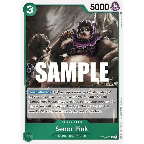 Senor Pink (OP04 - 026) [Kingdoms of Intrigue] - PokéBox Australia