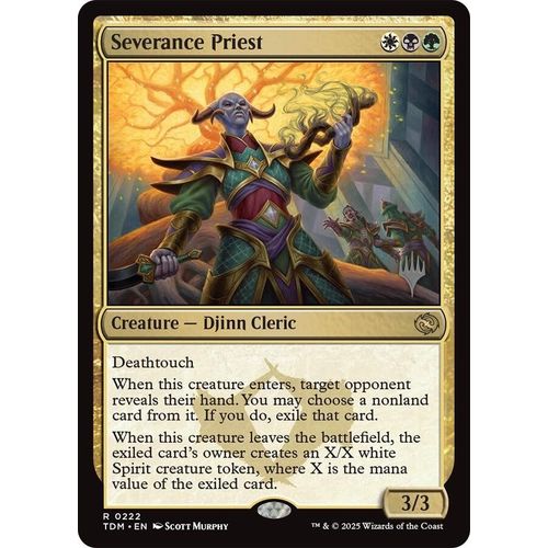 Severance Priest (222) (Promo Pack: Tarkir: Dragonstorm) - PokéBox Australia