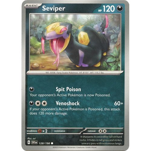 Seviper (128/198) [SV01: Scarlet & Violet Base Set] - PokéBox Australia