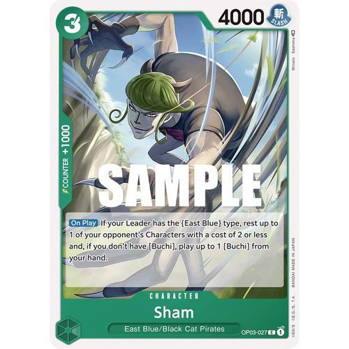 Sham (OP03 - 027) [Pillars of Strength] - PokéBox Australia